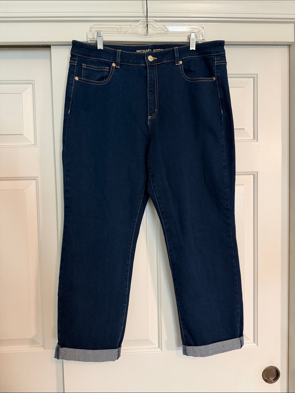 Michael Kors Dillon Denim Capris